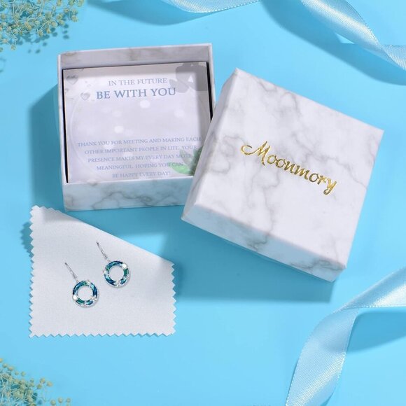 Women's 925 Sterling Silver Beach Seaside Vacation Jewelry Turtle Earrings - Picture 5 of 7